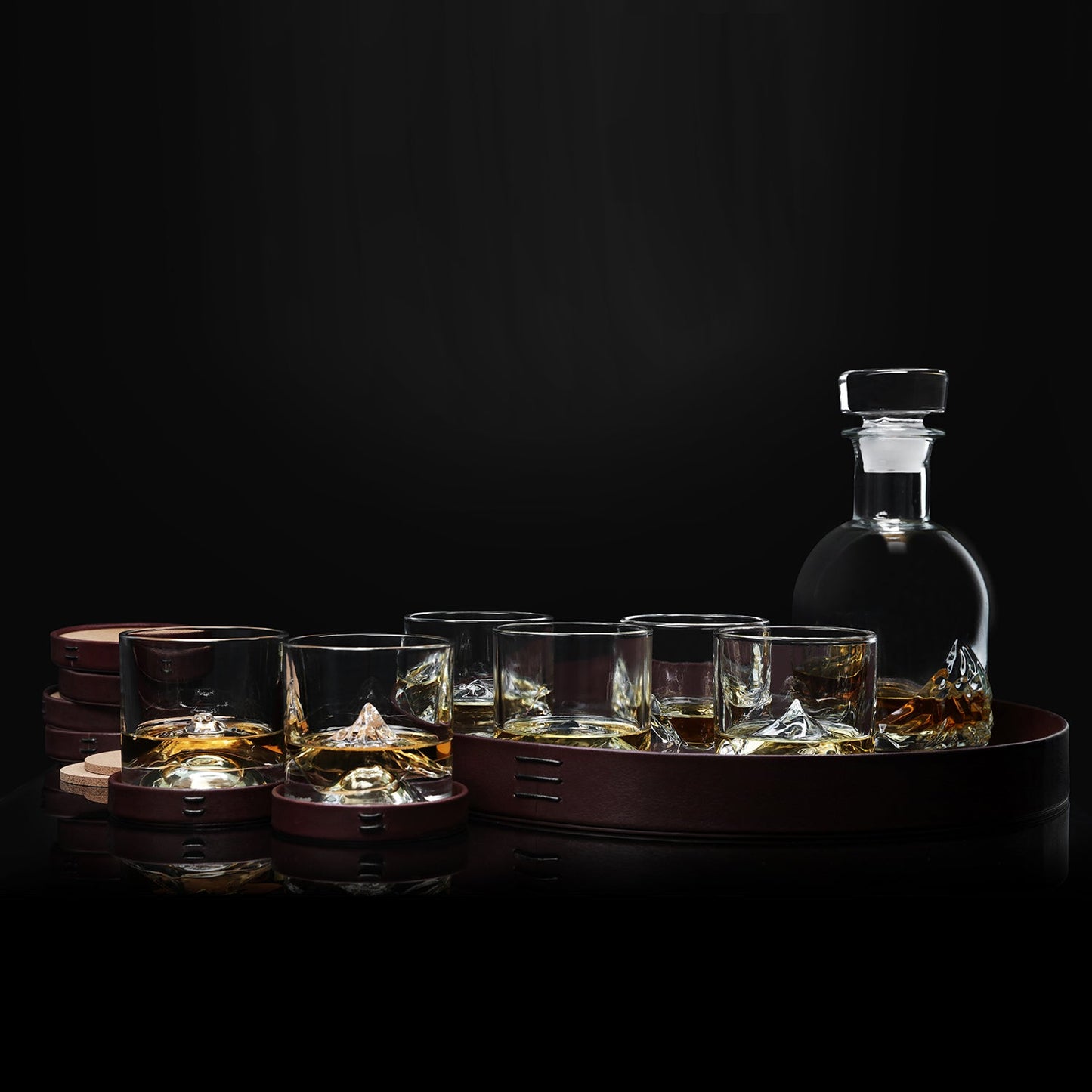 Everest Luxury Crystal Whiskey Set