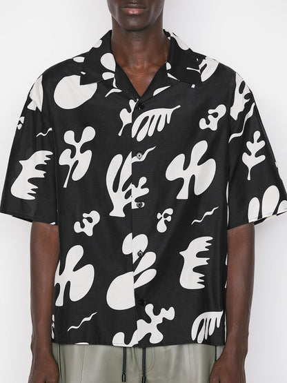 Short Sleeve Summer Print Shirt