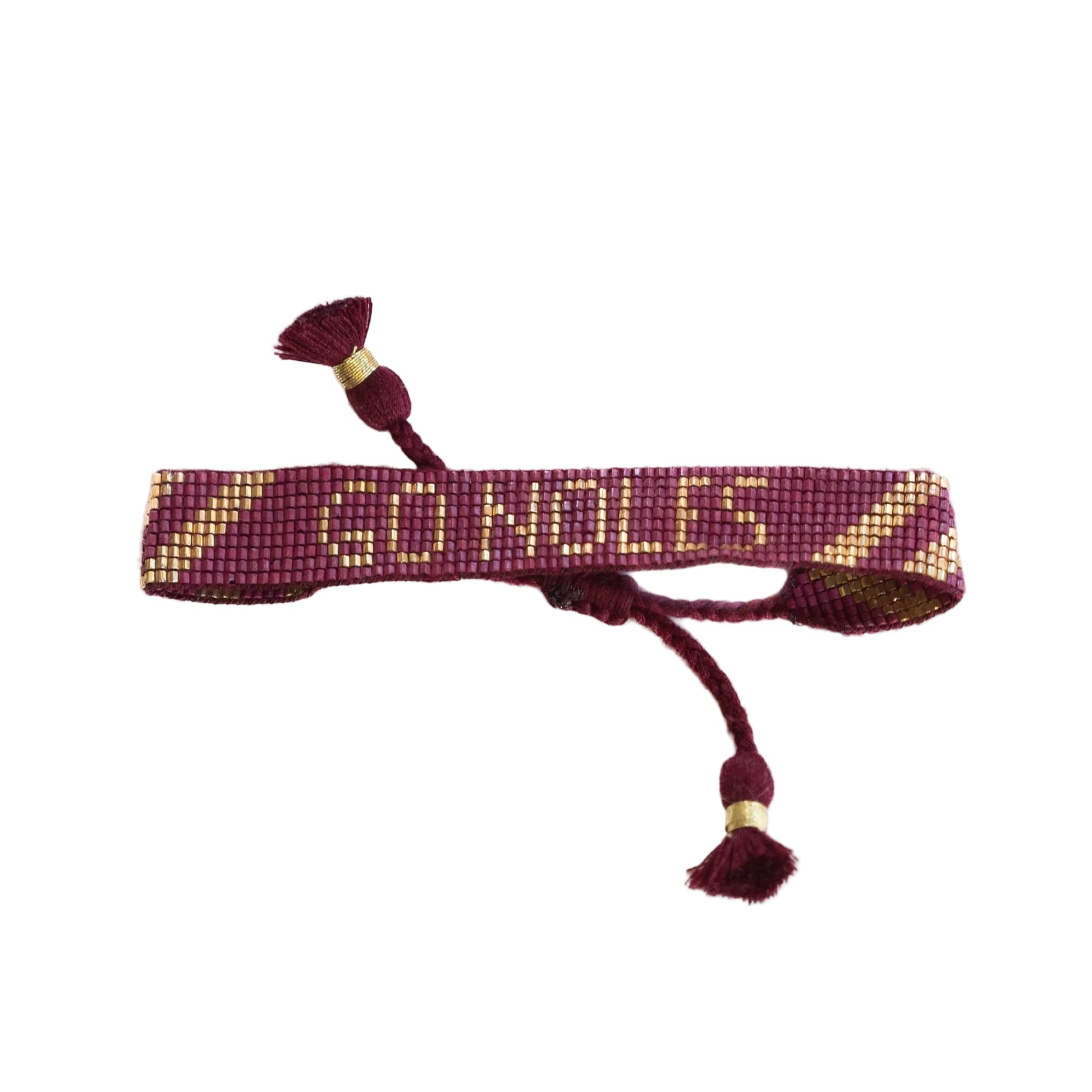 Gabby "Noles" Adjustable Beaded Bracelet