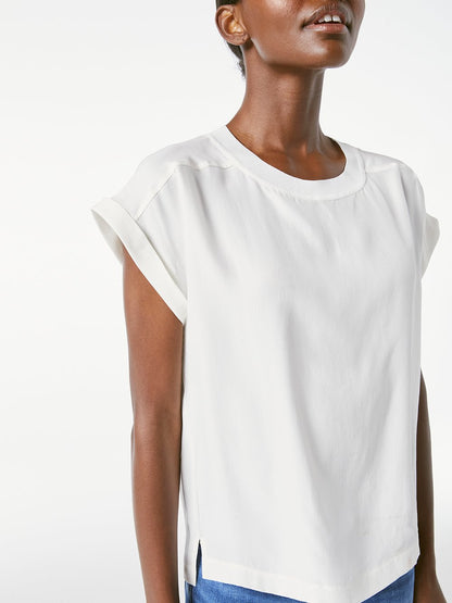 Washable Oversized Silk Tee