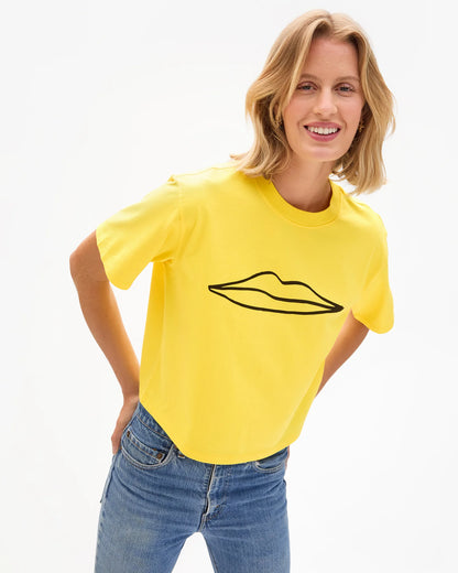 Le Carre Tee - Surrealisme Lips