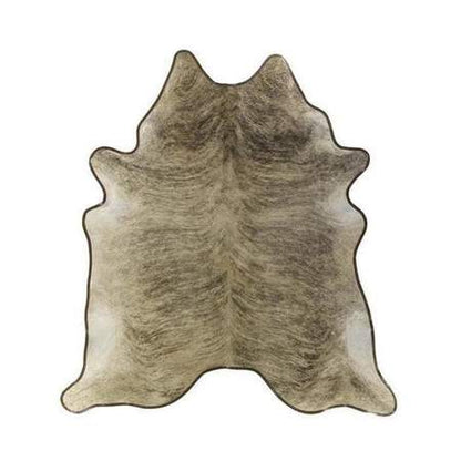 Cowhide Rug w. Leather Trim