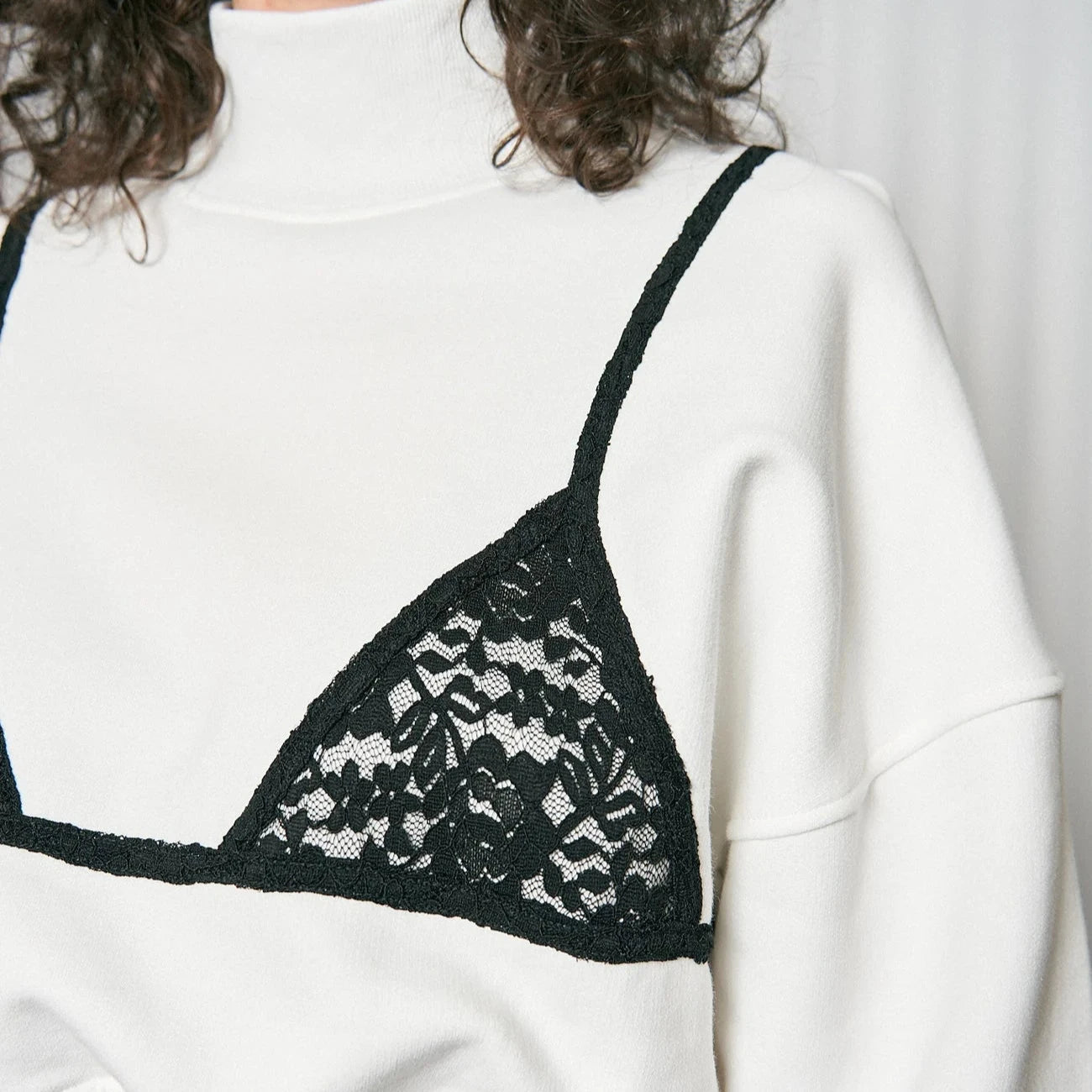 Lace Bikini Bod Rocky Sweatshirt