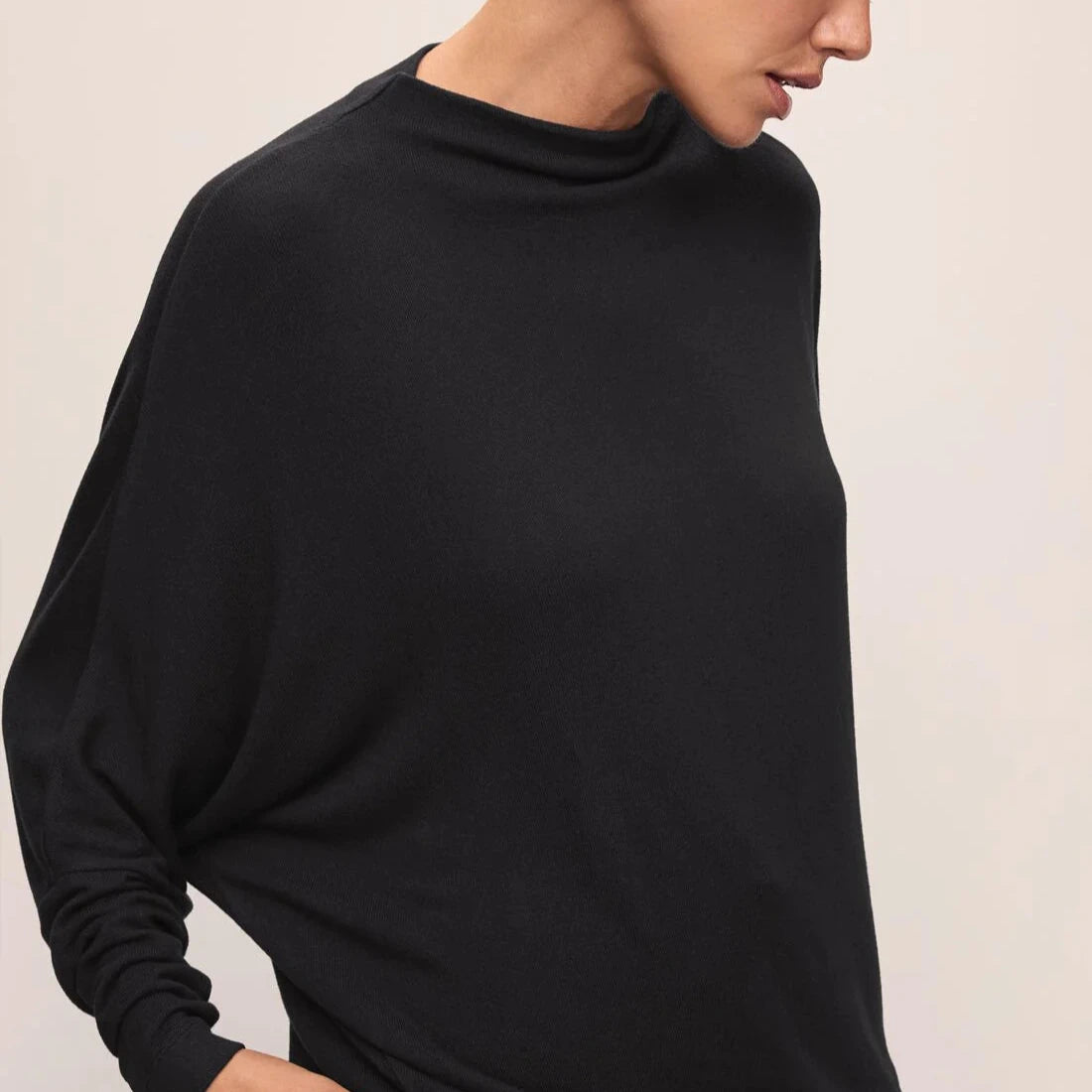 Cozy Time Mock Neck Pullover