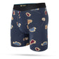 Butter Blend Boxer Brief with Wholester - Botanical Bliss | Navy