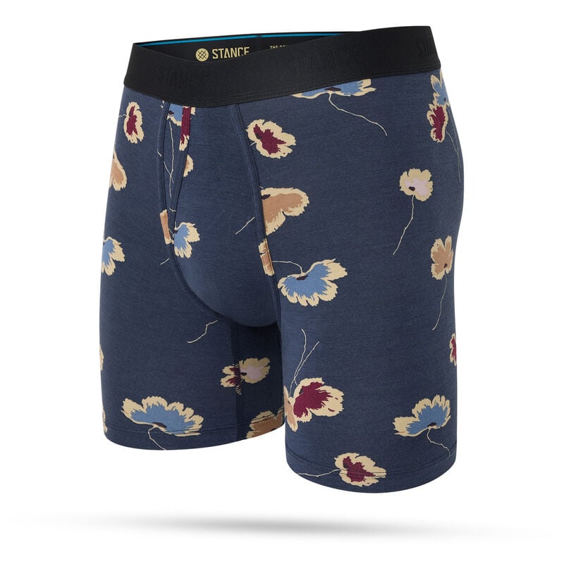 Butter Blend Boxer Brief with Wholester - Botanical Bliss | Navy