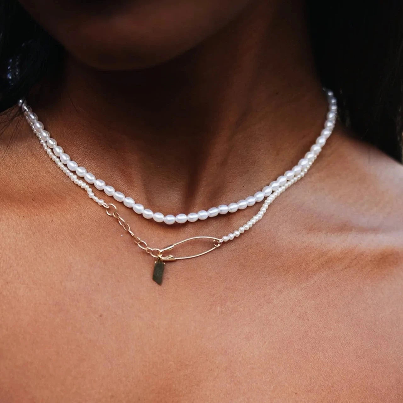 Seed Pearl Choker