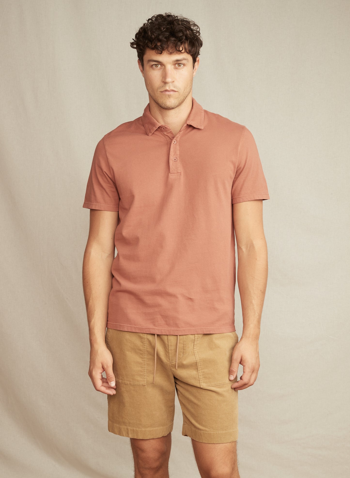 SS Polo - Garment Dye