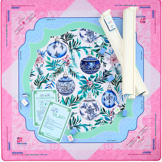 Merriment Mahjong Holiday Mat