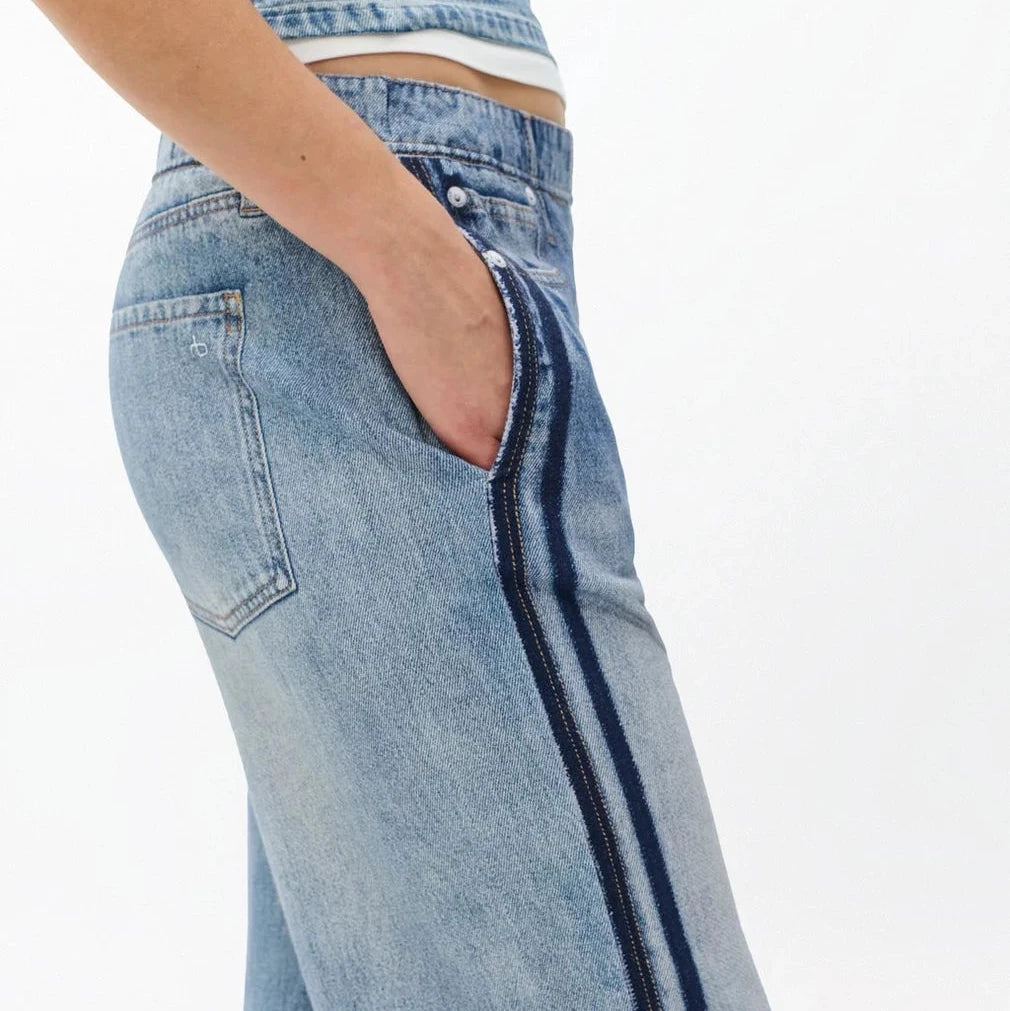 Miramar Wide-Leg Track Pants