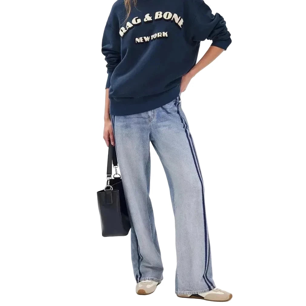 Miramar Wide-Leg Track Pants