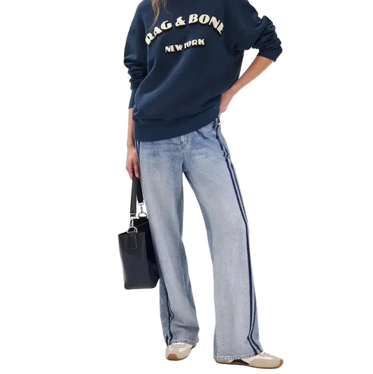 Miramar Wide-Leg Track Pants