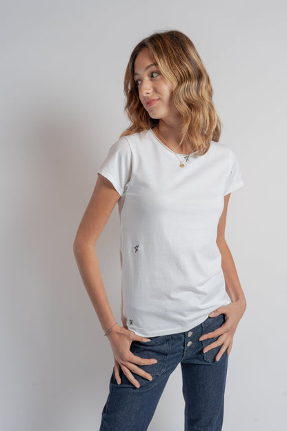 Embroidered Tee