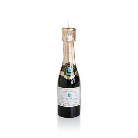 Mini Champagne Bottle Candle