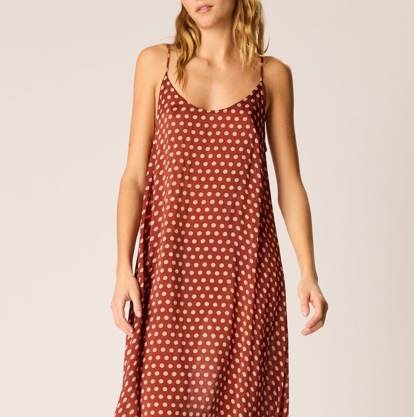 Heather Silk Maxi Dress