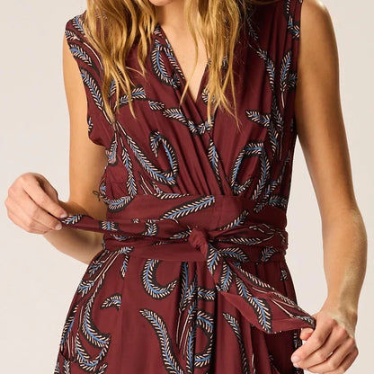 Nico Sleeveless Maxi Dress - Feather Black