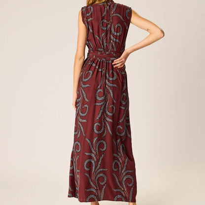Nico Sleeveless Maxi Dress - Feather Black