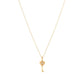 Groovy Diamond Heart Key Mini Charm