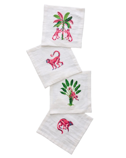 Royal Palms Cocktail Napkins - Set of 4
