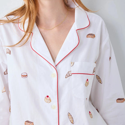 Long PJ Set - Freshly Baked | Cloud