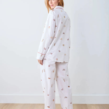 Long PJ Set - Freshly Baked | Cloud