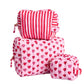 Three's The Best Pouch Set - Mini Candy Hearts