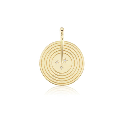 Spinning Record Pendant