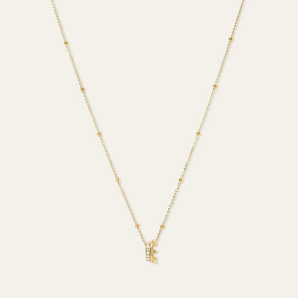 Pave Crown Mini Bead