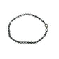 Pave Honeycomb on Chain w/ Pave Clasp