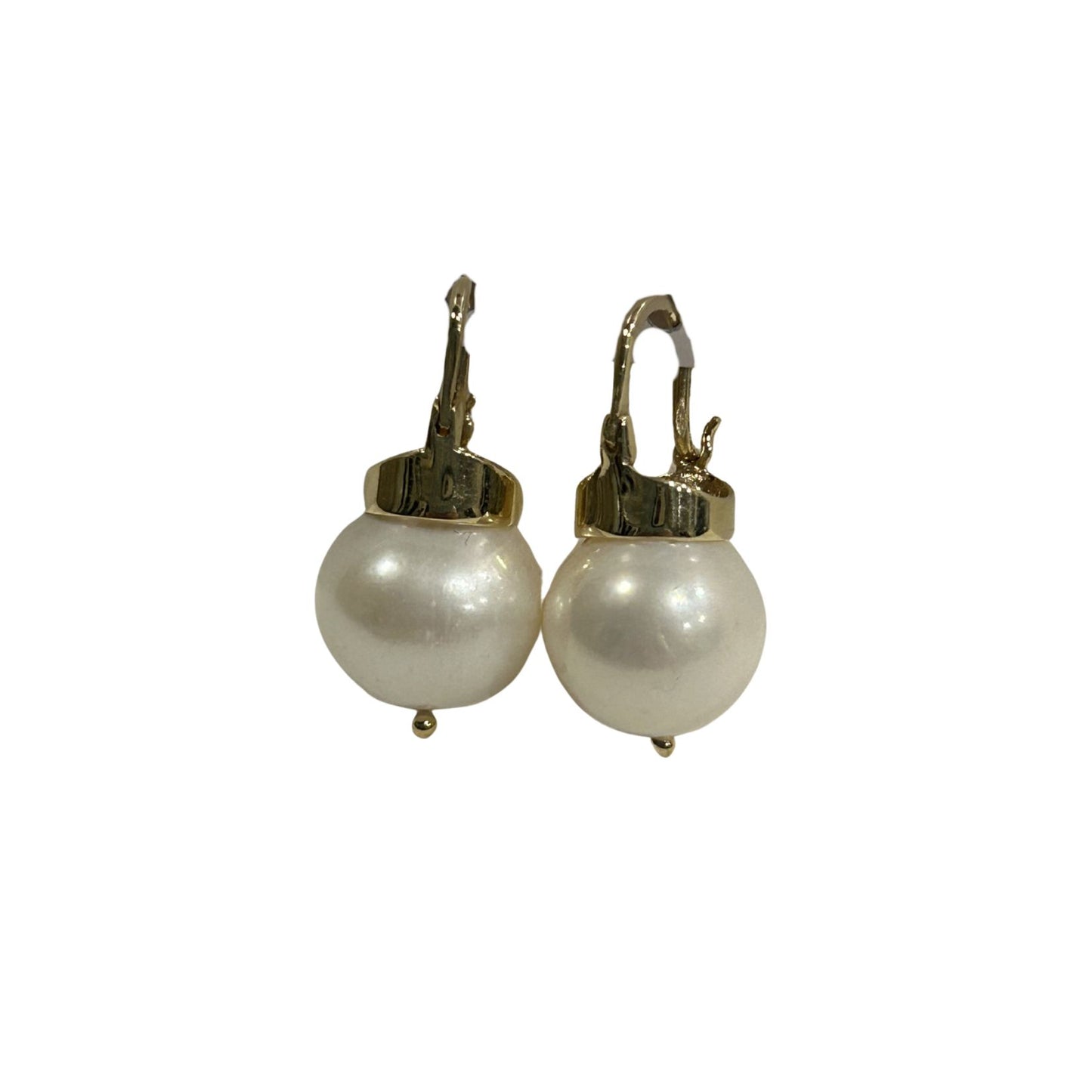 Pearl Latch Earrings