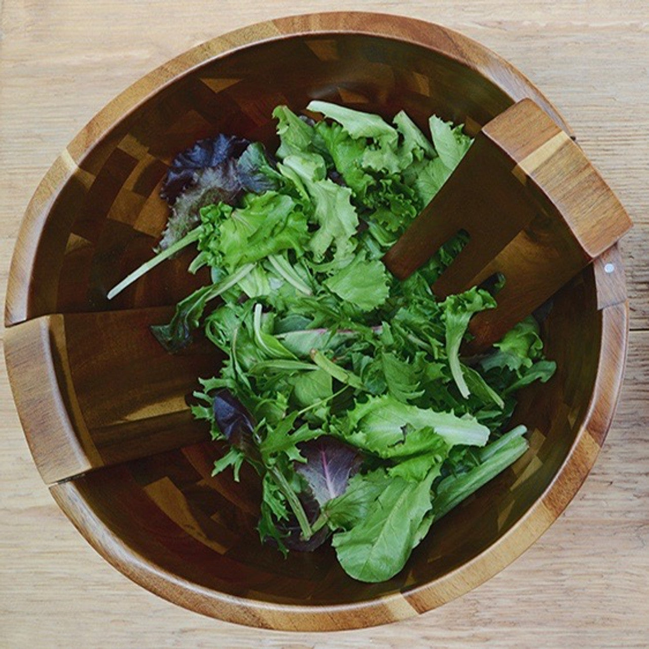 Acacia Wood Salad Bowl