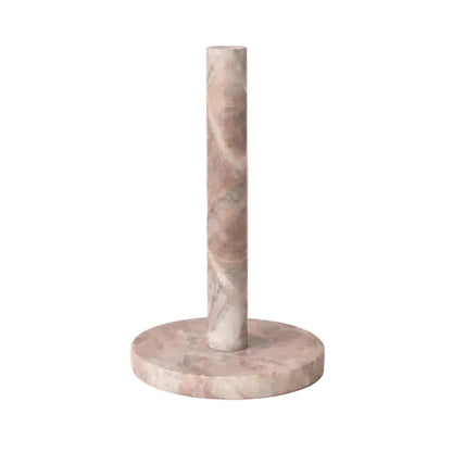 Marble Paper Towel Holder - Pink