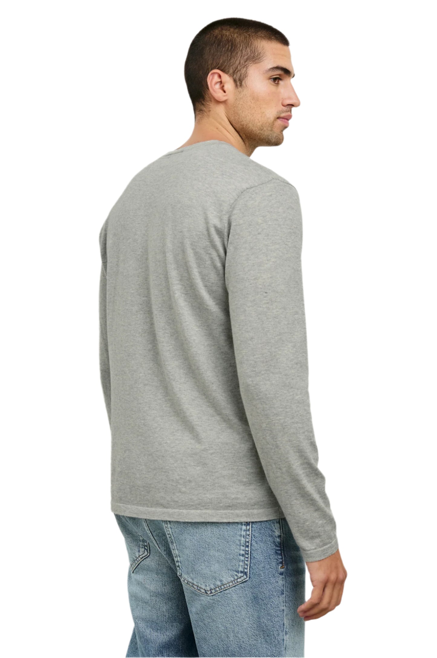 Quentin Cotton Cashmere Long Sleeve Tee