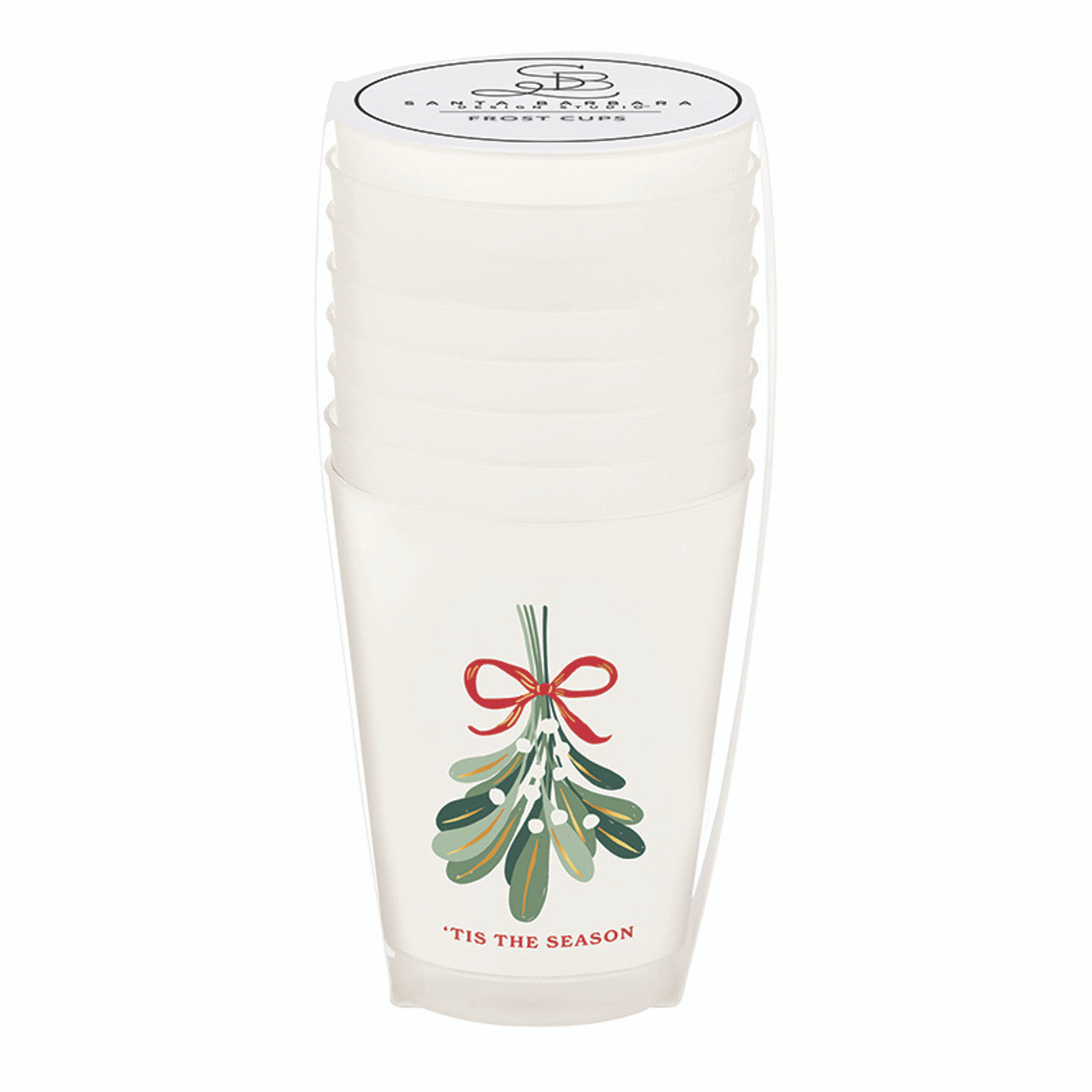 Frost Cups - Tis The Season - Set of 8