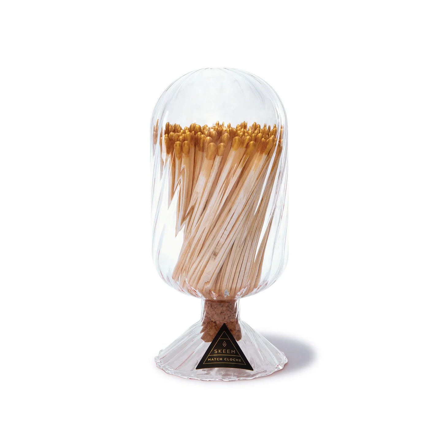 Helix Match Cloche with Gold-Tipped Matches