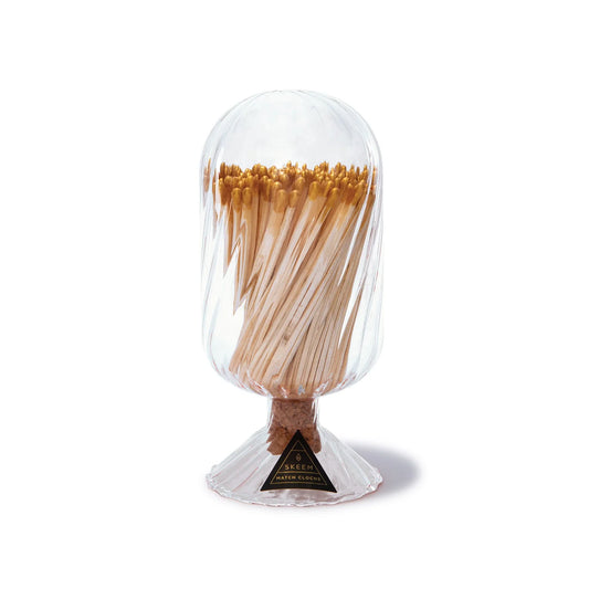 Helix Match Cloche with Gold-Tipped Matches
