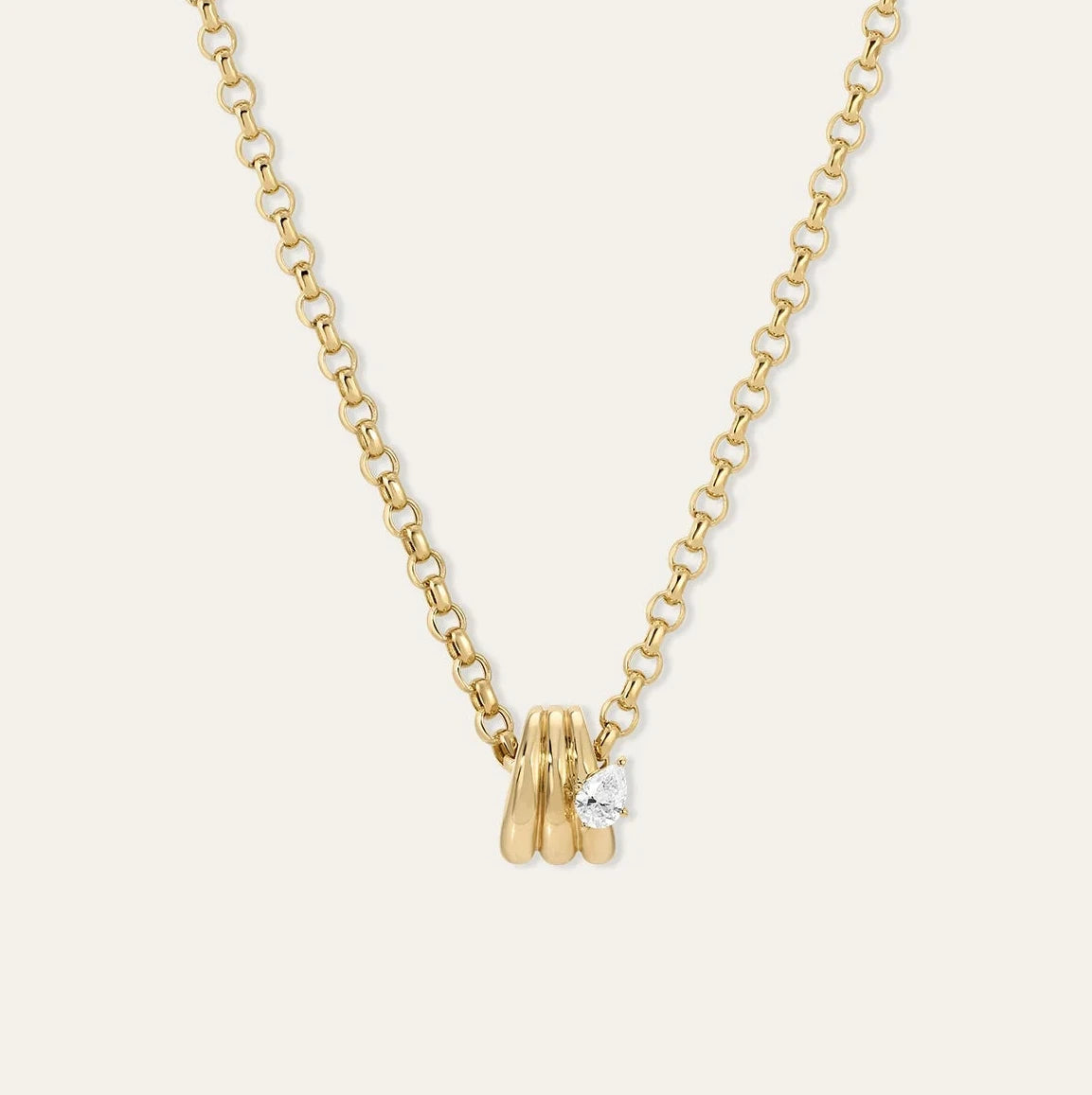 Groovy Diamond Era Big Bead - Lab Grown