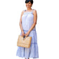 Plaited Dress - Blue