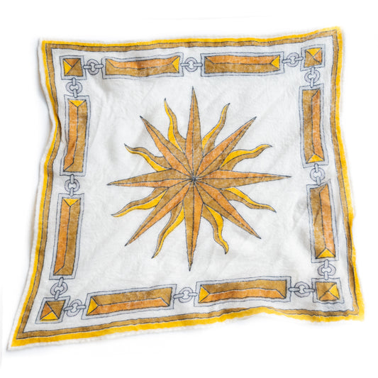 "Sunburst" Gavroche - Cream/Yellow