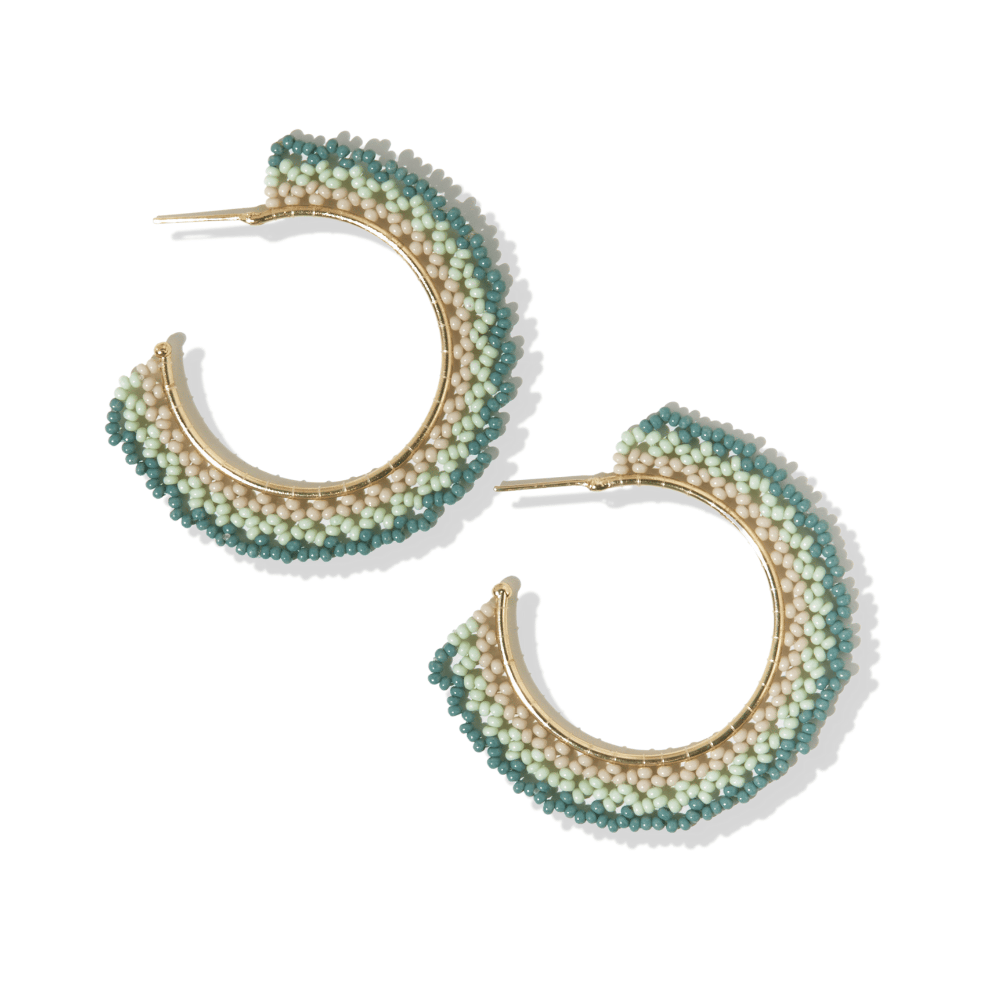 Crochet Hoop Earring