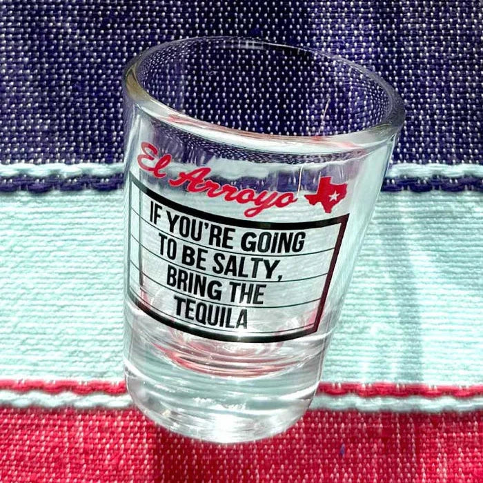 Marquee Shot Glass - Be Salty