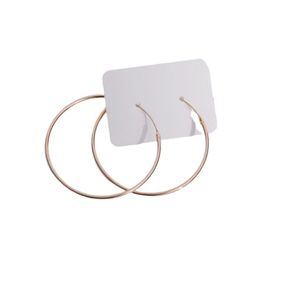 By Johanne thin hoop earring