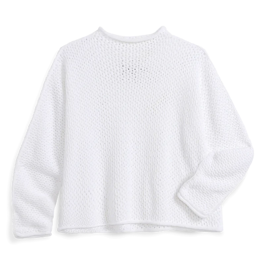 Monterey Pointelle Sweater