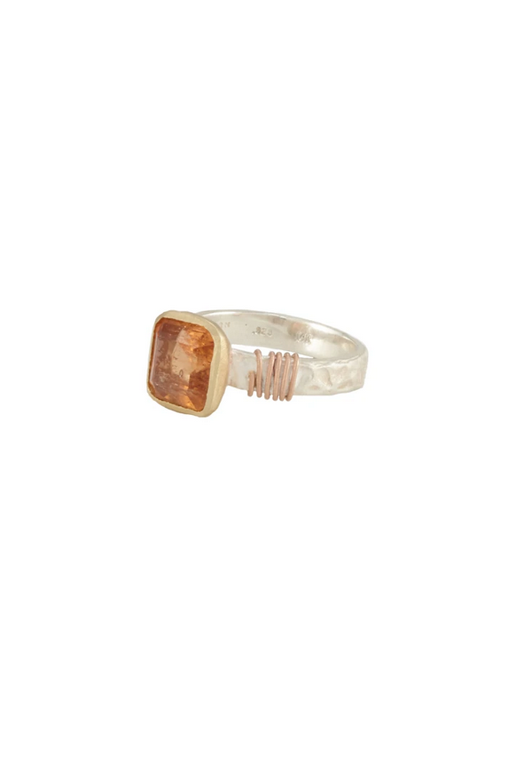 Tsutsumi Ring - Imperial Topaz - 7