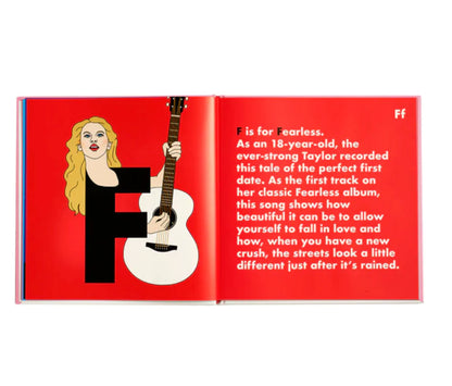 Taylor Swift  Legends Alphabet Book