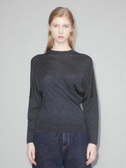 Merino Extrafine Sweater - Charcoal