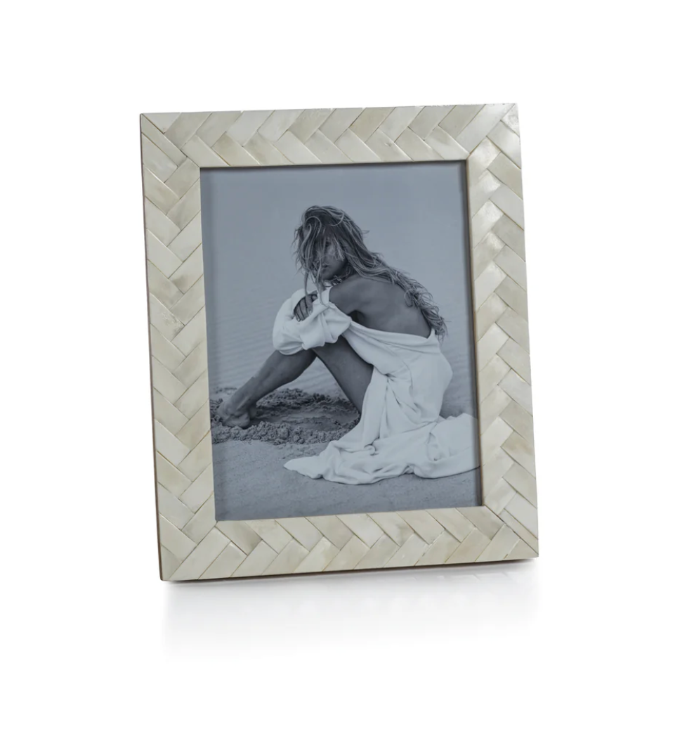 Braided White Bone Frame – Hearth and Soul