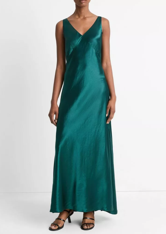 Maxi Slip Dress - Jade Lake