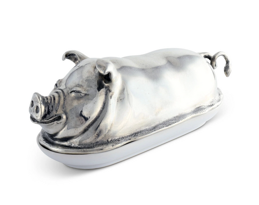 Pig Butter Dish