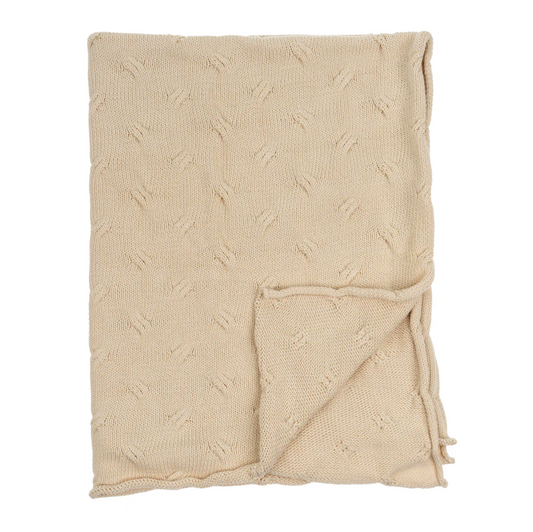 Billie Baby Blanket - Cream